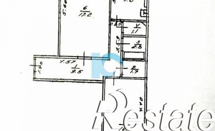 2-комн квартира улица Степана Злобина, 34/2,  д. 34/2